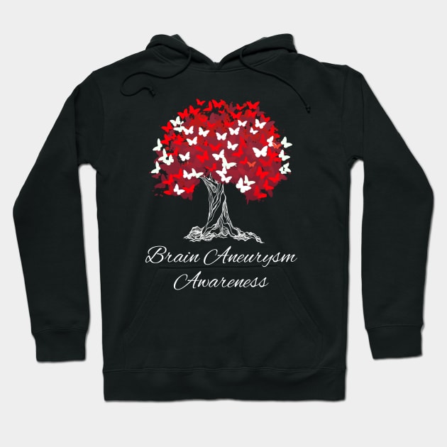 Brain Aneurysm Awareness Hoodie by MerchAndrey